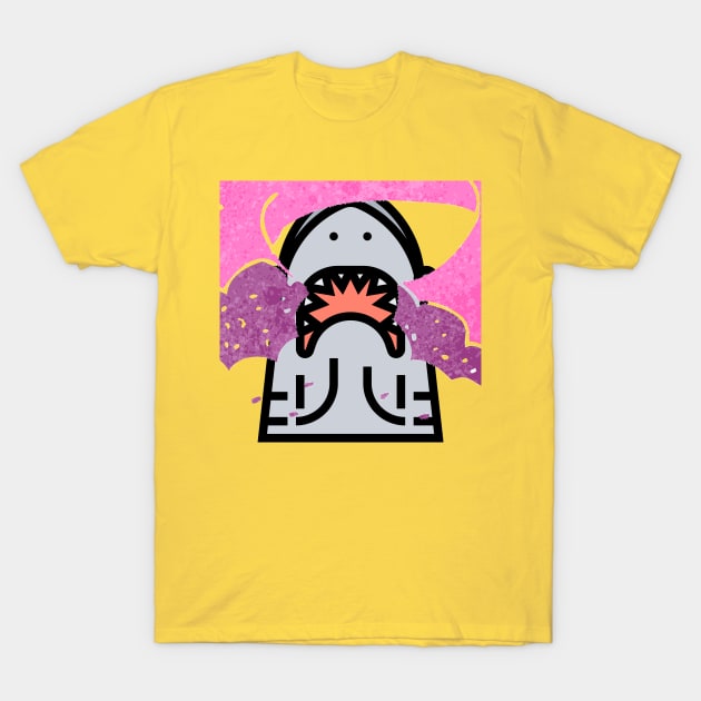 Shark Donut T-Shirt by Handy Unicorn